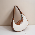 Sac d'épaule asymétrique en cuir