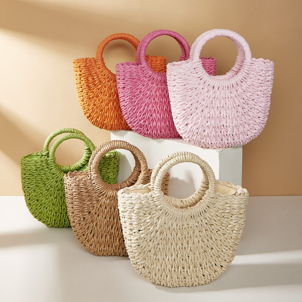 Sac à main en fibre naturelle