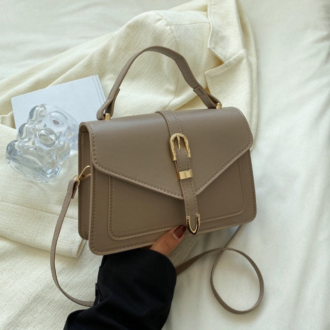 Sac à main en cuir lisse