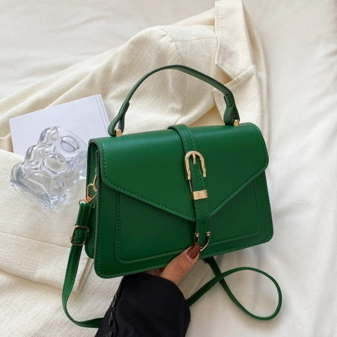 Sac à main en cuir lisse